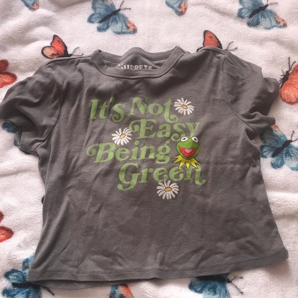 The Muppets grey small women’s shirt with graphic print - Picture 4 of 6